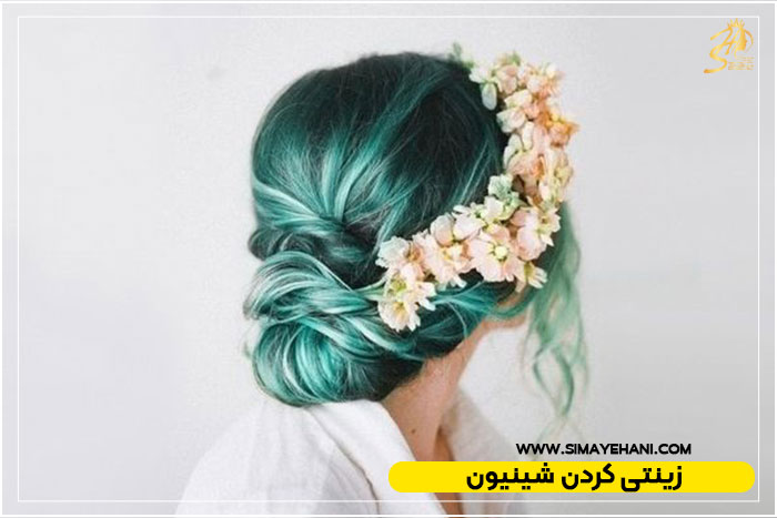 شینیون موهای بلند و کوتاه
