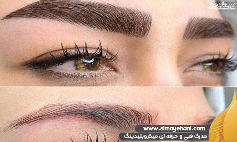 مدرک فنی حرفه ای میکروبلیدینگ ابرو