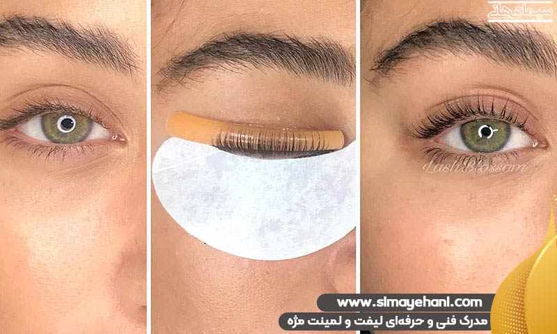 مدرک فنی و حرفهای لیفت و لمینت مژه