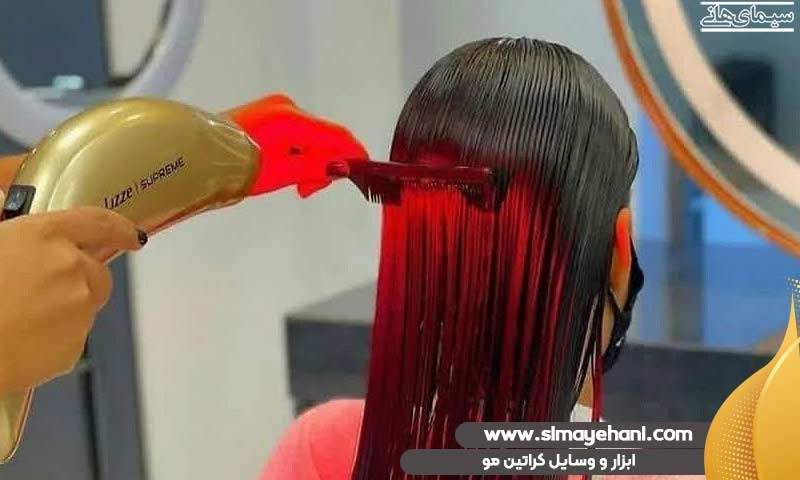 ابزار و وسایل کراتین مو