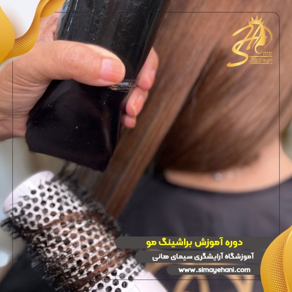 دوره آموزش براشینگ مو