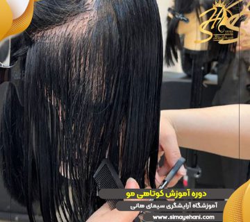 دوره آموزش کوتاهی مو زنانه