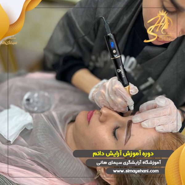 آموزش آرایش دائم آموزش تاتو صورت