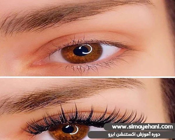 دوره آموزش اکستنشن ابرو