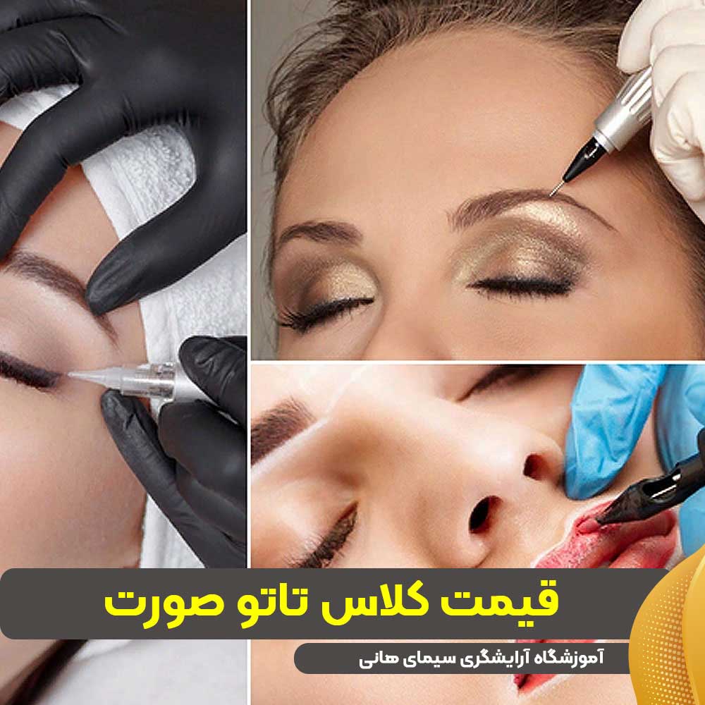 قیمت کلاس تاتو صورت