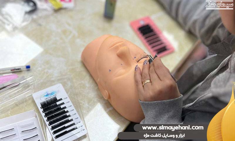 ابزار و وسایل کاشت مژه + قیمت ابزار اکستنشن مژه