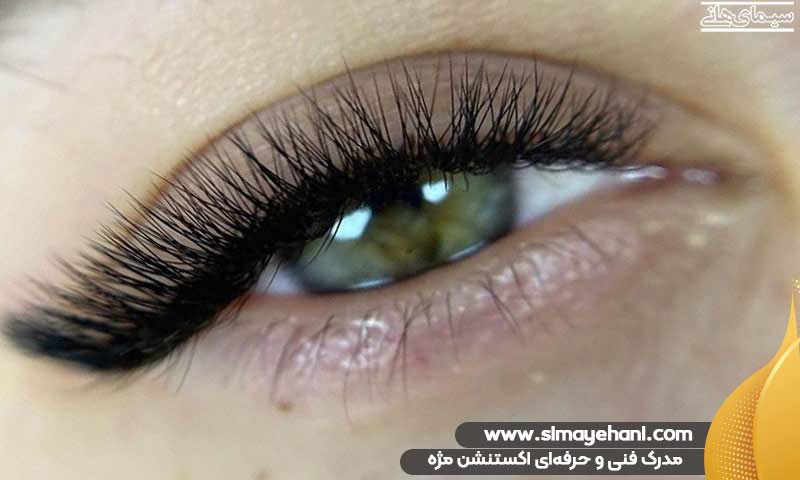 مدرک فنی و حرفه‌ای اکستنشن مژه