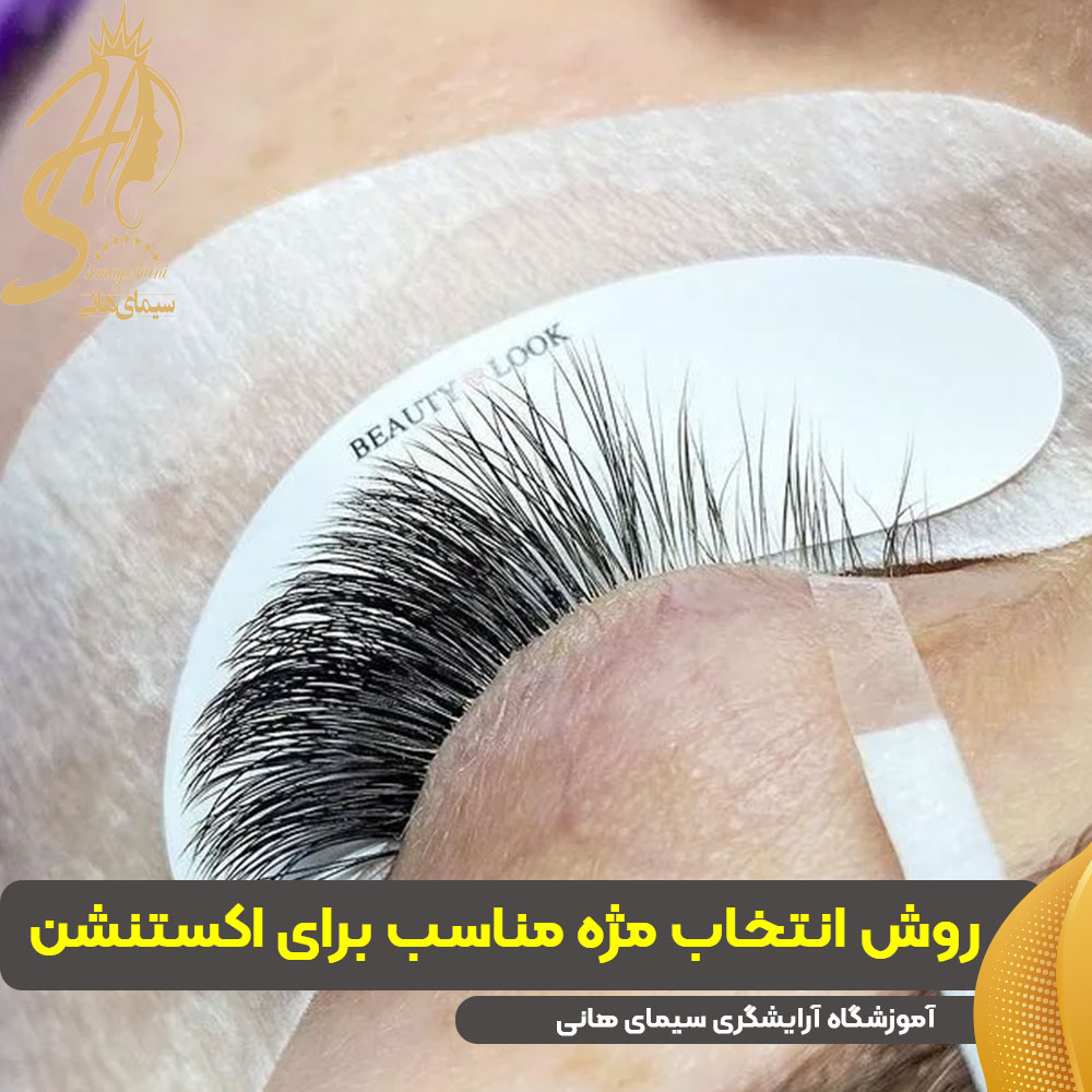 بهترین روش انتخاب مژه مناسب برای اکستنشن