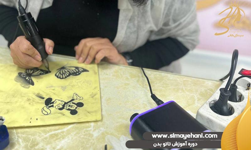 دوره آموزش تاتو بدن یا تاتو سه بعدی