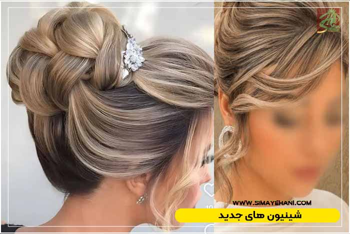 انواع مدل شینیون جدید