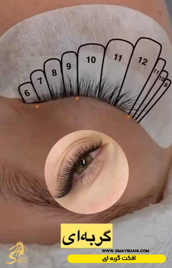 افکت مژه گربه ای