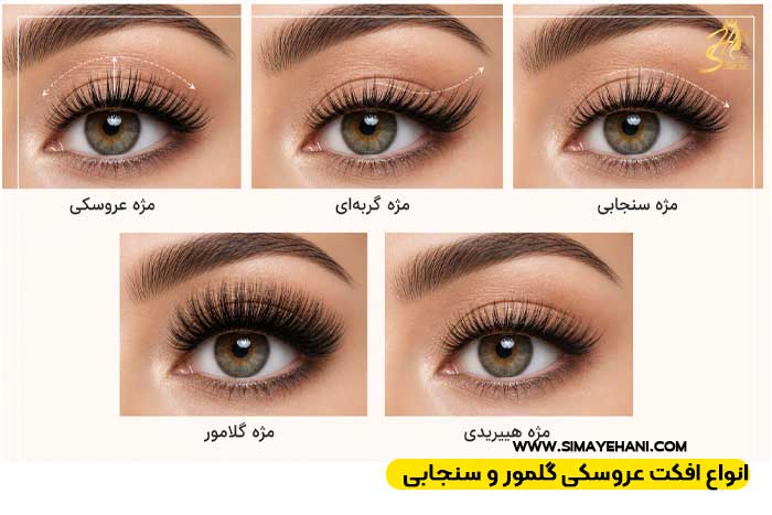 افکت مژه عروسکی گربه ای
