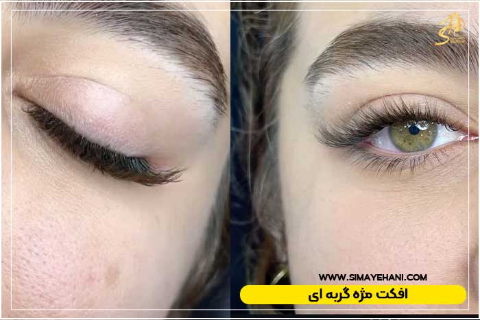 افکت مژه گربه ای