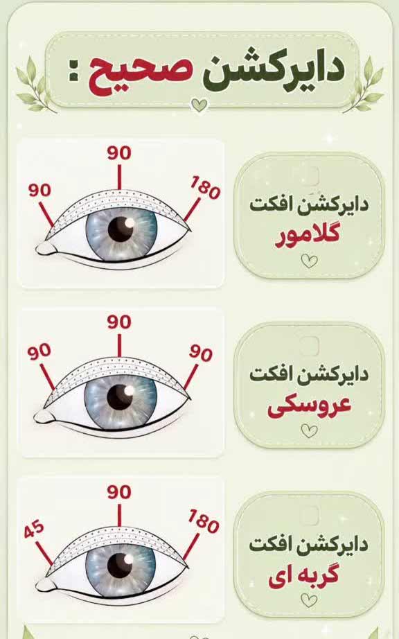 افکت مژه عروسکی گربه ای