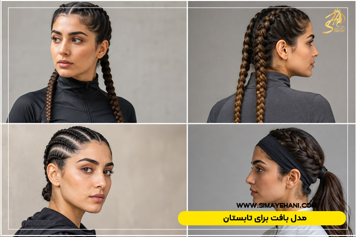 مدل بافت مو در تابستان