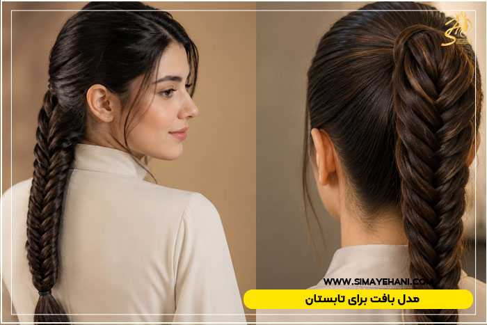مدل بافت مو در تابستان